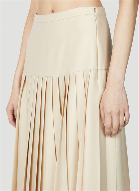 gucci skibril|gucci pleated skirts.